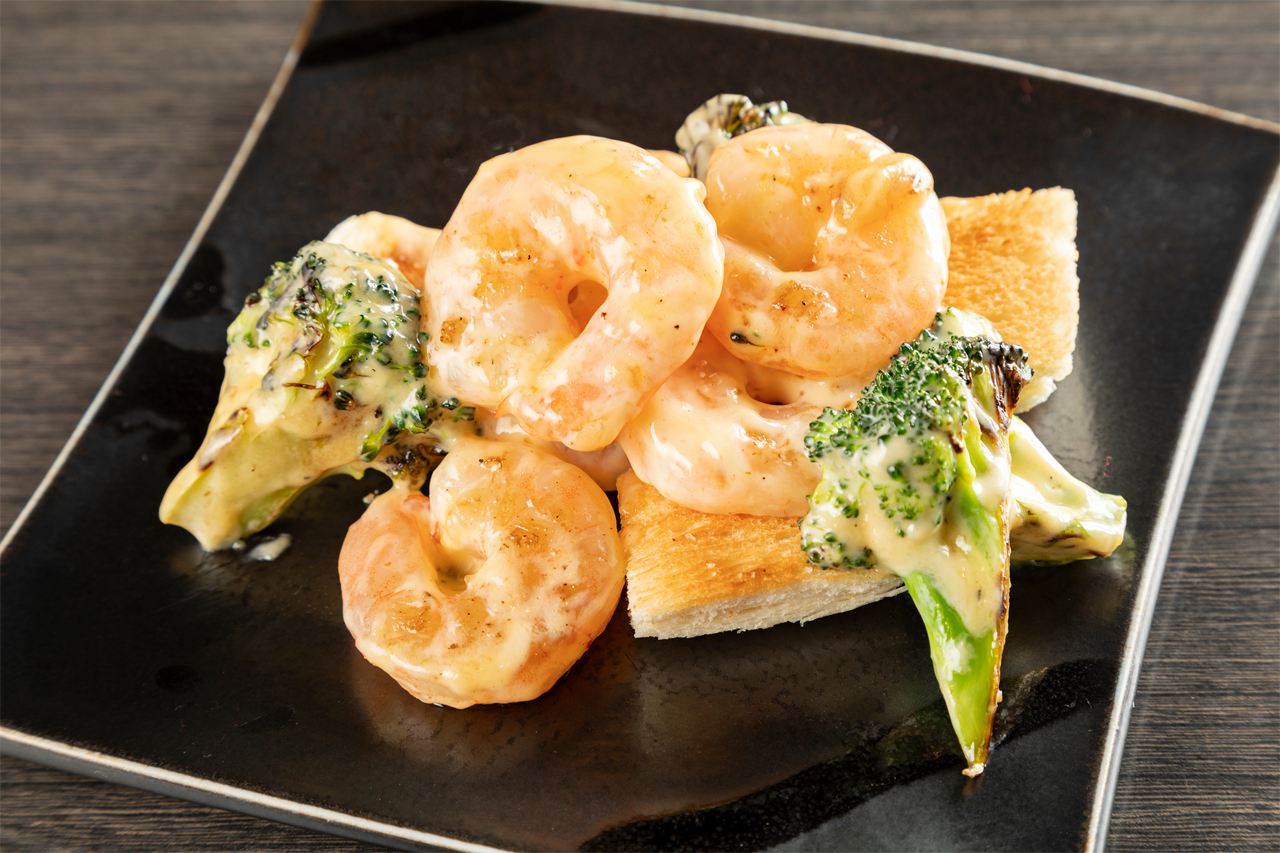 鉄板焼じゅうじゅう 本当のエビマヨ