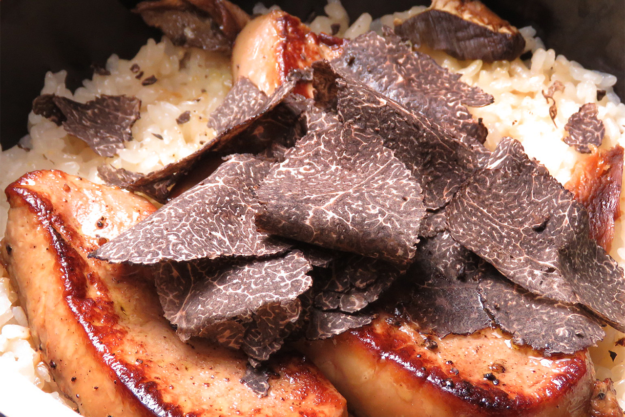 鳥美庵 フォアグラトリュフ飯